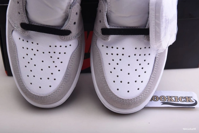 Rep TBkick Jordan Light High OG Air 1 Smoke 555088-126 Grey 0704